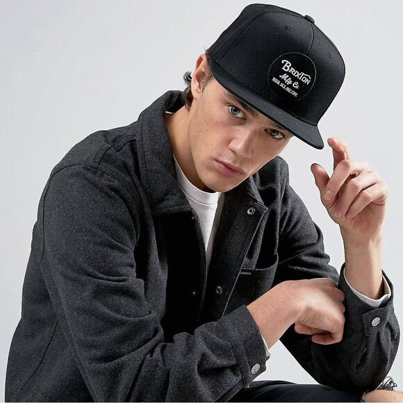 Brixton Wheeler Snapback Cap - Picture 1 of 9